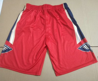 NBA New Orleans Pelicans shorts Rouge avec pockets